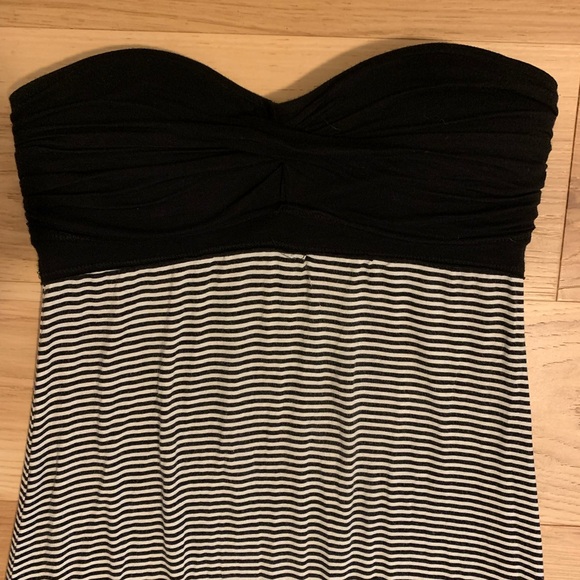 Strapless maxi dress with built in bra - Picture 2 of 3